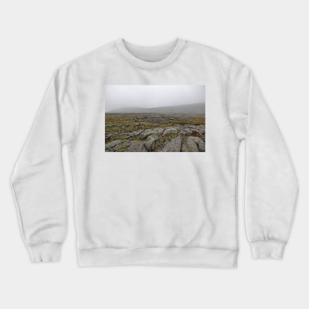 The Bare Burren Crewneck Sweatshirt by EileenMcVey